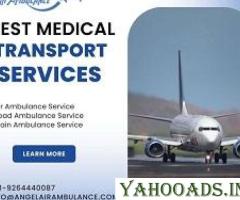 Choose Angel Air Ambulance Services in Jamshedpur With Intensive Care Facility